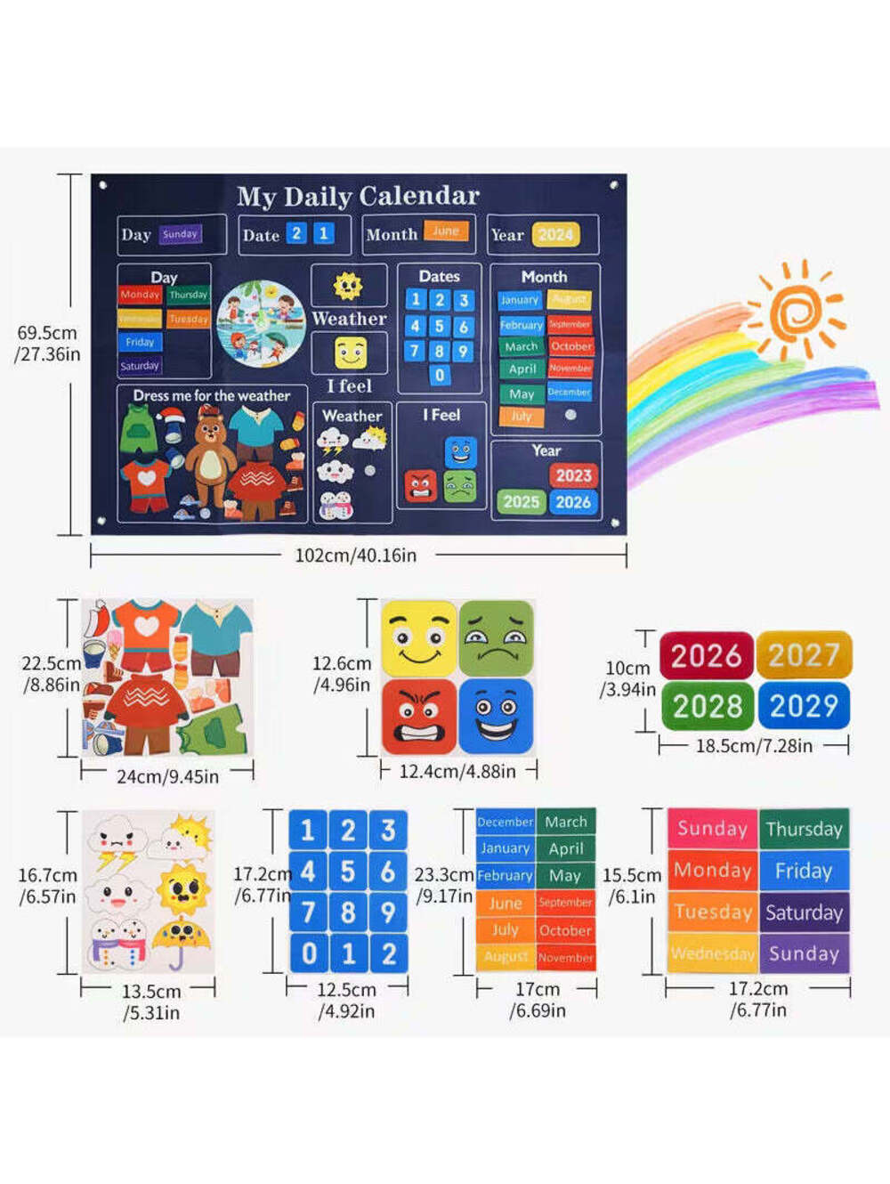Daily Planner Toy Suitable